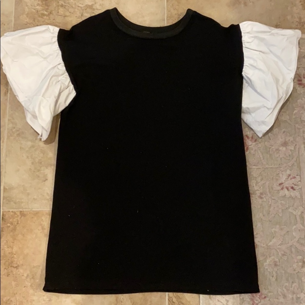 Gracia black & white dress